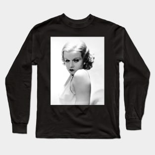 Jean Harlow Long Sleeve T-Shirt